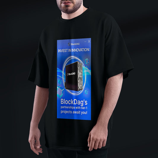Basic BlockDag Printed T-Shirt