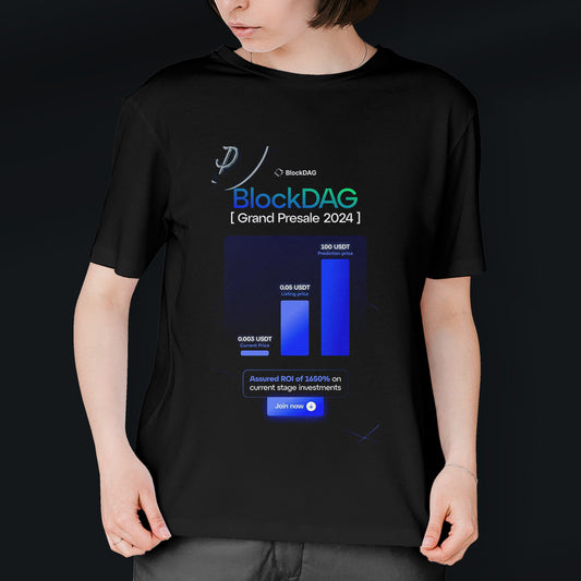 Basic BlockDag Printed T-Shirt