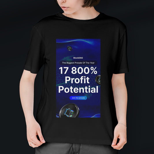 Basic BlockDag Printed T-Shirt