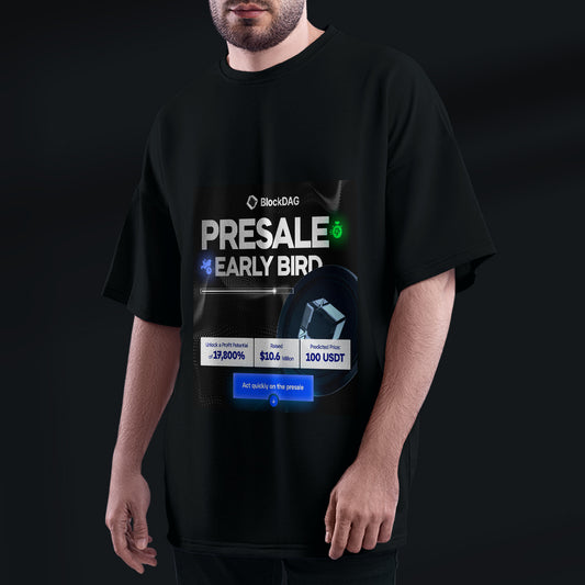 Basic BlockDag Printed T-Shirt