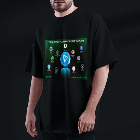 Basic BlockDag Printed T-Shirt